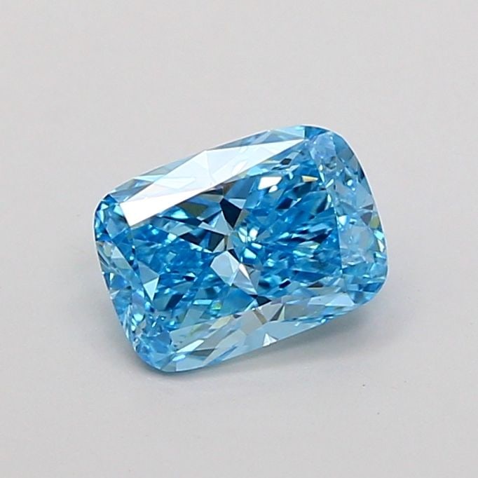 Loose Diamond - CUSHION MODIFIED 0.96ct Fancy Vivid Blue VS1: Loose Diamond - CUSHION MODIFIED 0.96ct Fancy Vivid Blue VS1 Source: This is a real non-mined Diamond that has been grown in a lab Shape: CUSHION MODIFIED Carats: 0.96 Color: Fancy Vivid Blue Certific