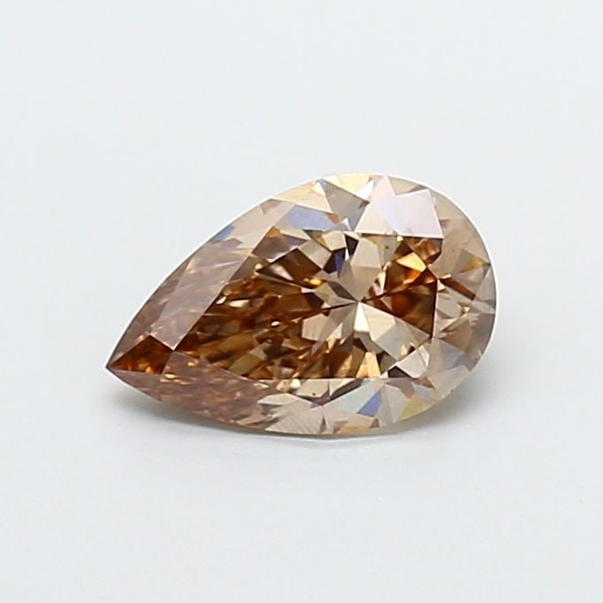 Loose Diamond - PEAR 1.1ct Fancy Light Brown VS2: Loose Diamond - PEAR 1.1ct Fancy Light Brown VS2 Source: This is a real non-mined Diamond that has been grown in a lab Shape: PEAR Carats: 1.1 Color: Fancy Light Brown Certification: IGI Video: