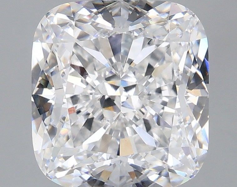 Loose Diamond - CUSHION MODIFIED 3.74ct D VS1: Loose Diamond - CUSHION MODIFIED 3.74ct D VS1 Source: This is a real non-mined Diamond that has been grown in a lab Shape: CUSHION MODIFIED Carats: 3.74 Color: D Clarity: VS1 Certification: IGI Video: