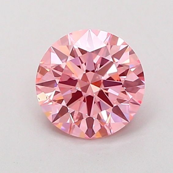 Ideal Loose Diamond - ROUND 0.96ct Fancy Vivid Pink VS2: Ideal Loose Diamond - ROUND 0.96ct Fancy Vivid Pink VS2 Source: This is a real non-mined Diamond that has been grown in a lab Shape: ROUND Carats: 0.96 Color: Fancy Vivid Pink Certification: IGI Video