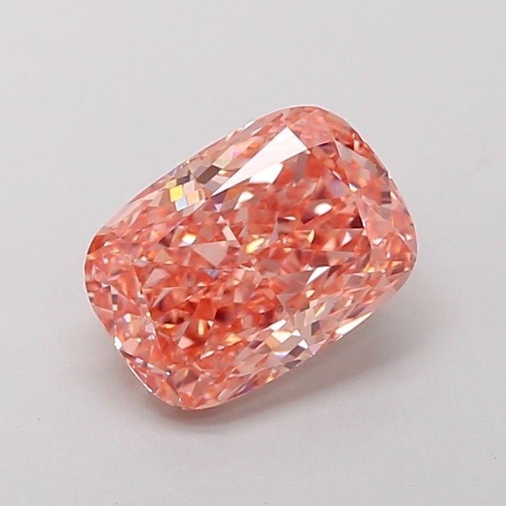 Loose Diamond - CUSHION BRILLIANT 2.11ct Fancy Intense Pink VS1: Loose Diamond - CUSHION BRILLIANT 2.11ct Fancy Intense Pink VS1 Source: This is a real non-mined Diamond that has been grown in a lab Shape: CUSHION BRILLIANT Carats: 2.11 Color: Fancy Intense Pink Ce