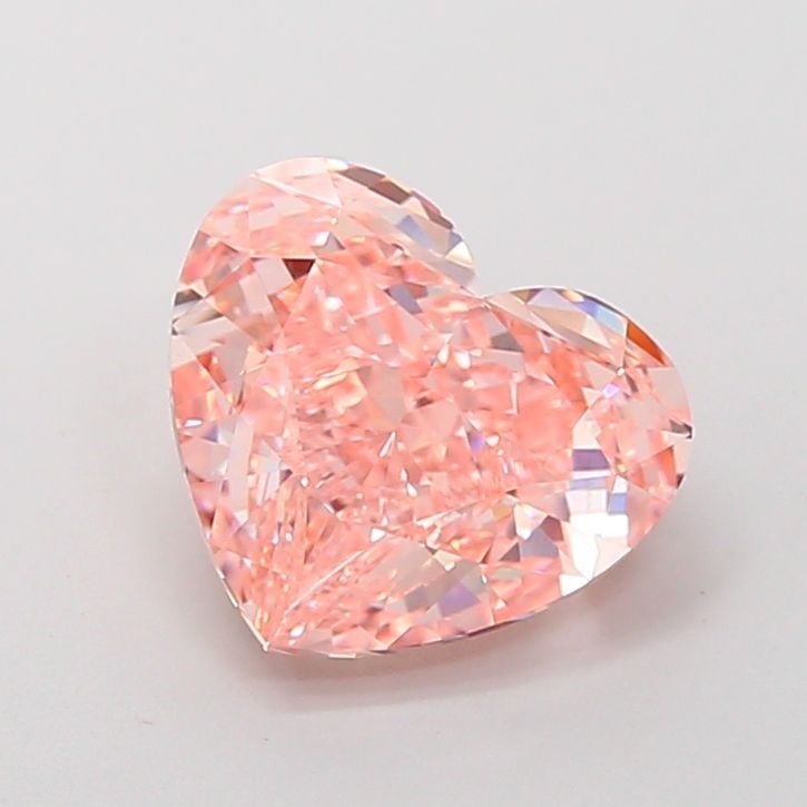 Loose Diamond - HEART 5.06ct Fancy Intense Pink VVS2: Loose Diamond - HEART 5.06ct Fancy Intense Pink VVS2 Source: This is a real non-mined Diamond that has been grown in a lab Shape: HEART Carats: 5.06 Color: Fancy Intense Pink Certification: IGI Video: