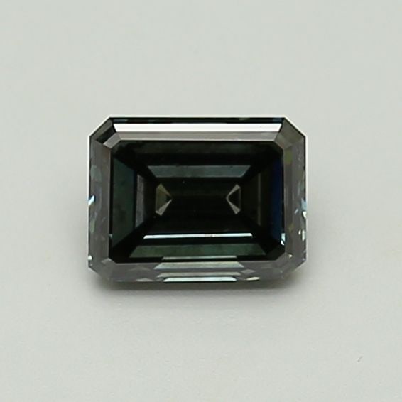 Loose Diamond - EMERALD 1.0ct Fancy Deep Blue Green SI1: Loose Diamond - EMERALD 1.0ct Fancy Deep Blue Green SI1 Source: This is a real non-mined Diamond that has been grown in a lab Shape: EMERALD Carats: 1.0 Color: Fancy Deep Blue Green Certification: IGI