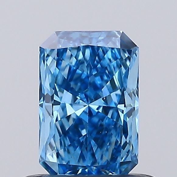 Loose Diamond - RADIANT 0.54ct Fancy Vivid Blue VS1: Loose Diamond - RADIANT 0.54ct Fancy Vivid Blue VS1 Source: This is a real non-mined Diamond that has been grown in a lab Shape: RADIANT Carats: 0.54 Color: Fancy Vivid Blue Certification: NONE Video:
