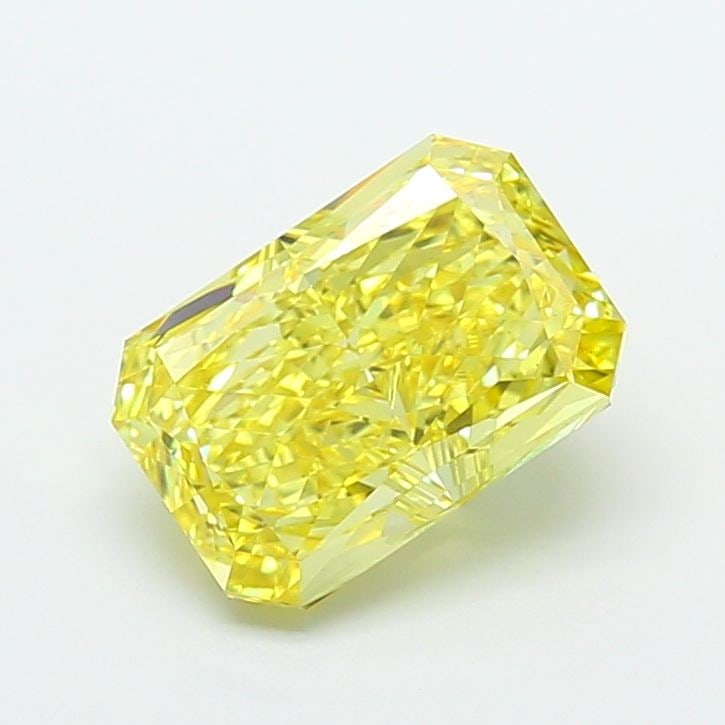 Loose Diamond - RADIANT 4.55ct Fancy Vivid Yellow VS1: Loose Diamond - RADIANT 4.55ct Fancy Vivid Yellow VS1 Source: This is a real non-mined Diamond that has been grown in a lab Shape: RADIANT Carats: 4.55 Color: Fancy Vivid Yellow Certification: IGI Vid