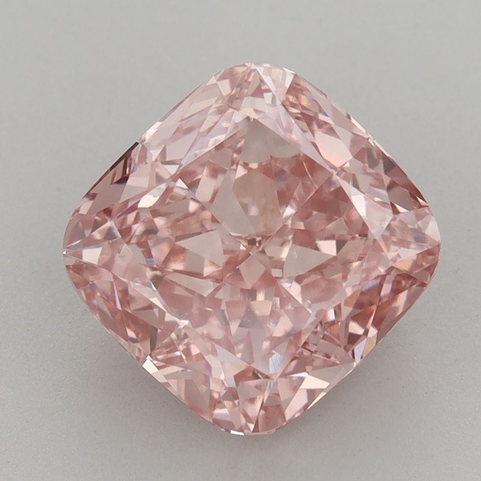 Loose Diamond - CUSHION MODIFIED 4.18ct Fancy Vivid Pink VVS2: Loose Diamond - CUSHION MODIFIED 4.18ct Fancy Vivid Pink VVS2 Source: This is a real non-mined Diamond that has been grown in a lab Shape: CUSHION MODIFIED Carats: 4.18 Color: Fancy Vivid Pink Certifi