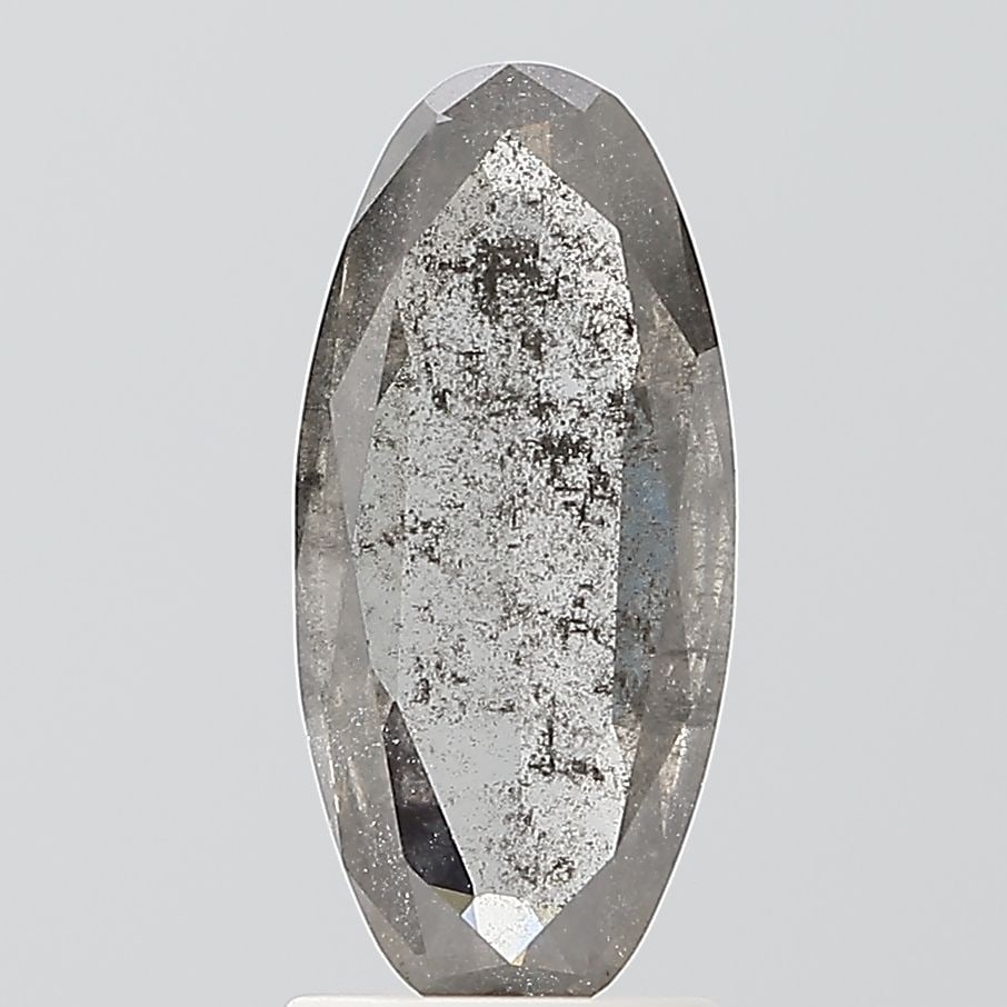 Loose Diamond - OVAL 1.37ct Salt and Pepper I2: Loose Diamond - OVAL 1.37ct Salt and Pepper I2 Source: This is a real non-mined Diamond that has been grown in a lab Shape: OVAL Carats: 1.37 Color: Salt and Pepper Certification: NONE Video: