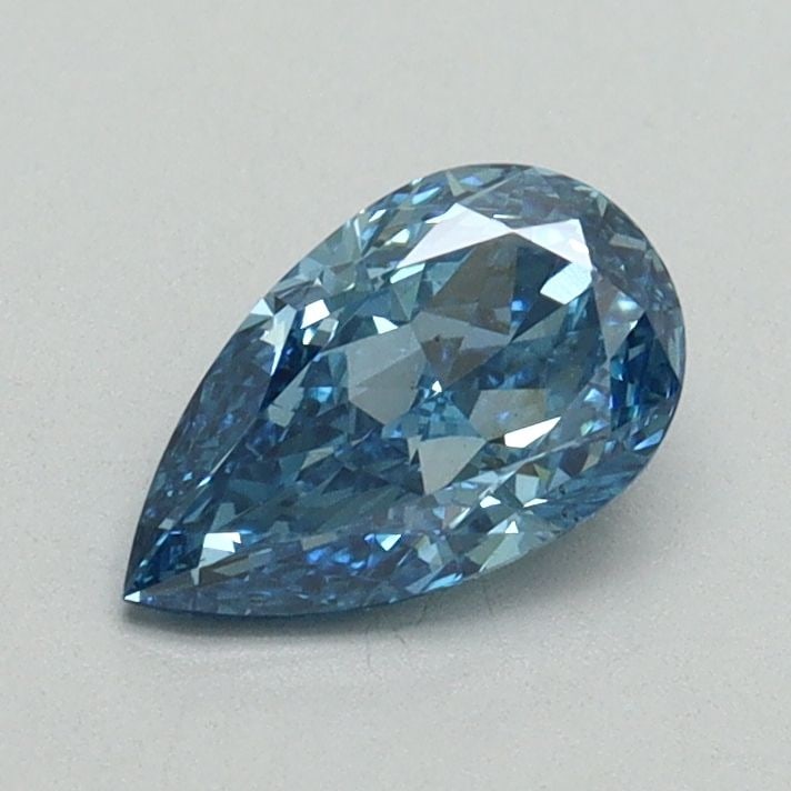 Loose Diamond - PEAR 0.7ct Fancy Vivid Blue VS2: Loose Diamond - PEAR 0.7ct Fancy Vivid Blue VS2 Source: This is a real non-mined Diamond that has been grown in a lab Shape: PEAR Carats: 0.7 Color: Fancy Vivid Blue Certification: IGI Video: