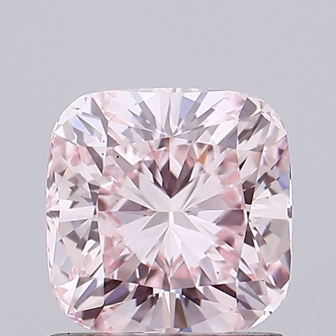 Loose Diamond - CUSHION BRILLIANT 1.18ct Fancy Pink VS1: Loose Diamond - CUSHION BRILLIANT 1.18ct Fancy Pink VS1 Source: This is a real non-mined Diamond that has been grown in a lab Shape: CUSHION BRILLIANT Carats: 1.18 Color: Fancy Pink Certification: IGI