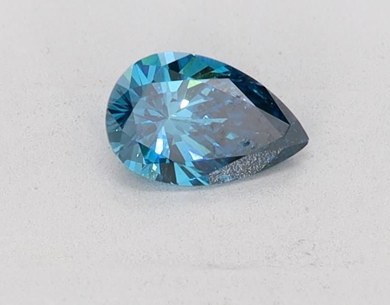 Loose Diamond - PEAR 0.33ct Blue VVS2: Loose Diamond - PEAR 0.33ct Blue VVS2 Source: This is a real non-mined Diamond that has been grown in a lab Shape: PEAR Carats: 0.33 Color: Blue Certification: NONE Video: