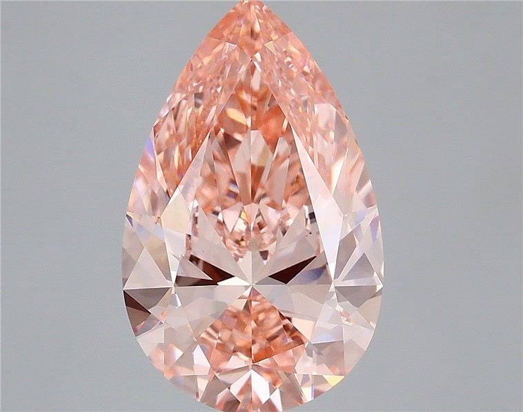 Loose Diamond - PEAR 5.0ct Fancy Vivid Pink VS1: Loose Diamond - PEAR 5.0ct Fancy Vivid Pink VS1 Source: This is a real non-mined Diamond that has been grown in a lab Shape: PEAR Carats: 5.0 Color: Fancy Vivid Pink Certification: IGI Video: Video