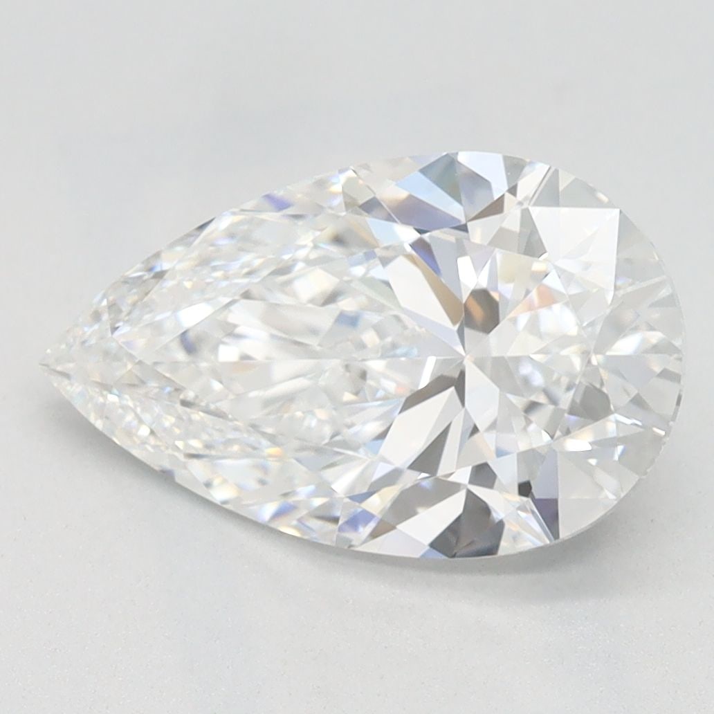Loose Diamond - PEAR 2.14ct D IF: Loose Diamond - PEAR 2.14ct D IF Source: This is a real non-mined Diamond that has been grown in a lab Shape: PEAR Carats: 2.14 Color: D Clarity: IF Certification: IGI Video: