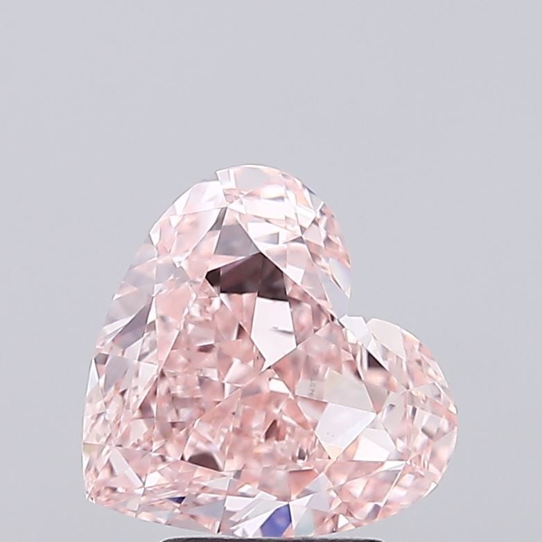 Loose Diamond - HEART 4.28ct Fancy Intense Pink VVS2: Loose Diamond - HEART 4.28ct Fancy Intense Pink VVS2 Source: This is a real non-mined Diamond that has been grown in a lab Shape: HEART Carats: 4.28 Color: Fancy Intense Pink Certification: IGI Video: