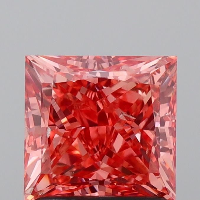 Loose Diamond - PRINCESS 1.5ct Fancy Vivid Pink SI2: Loose Diamond - PRINCESS 1.5ct Fancy Vivid Pink SI2 Source: This is a real non-mined Diamond that has been grown in a lab Shape: PRINCESS Carats: 1.5 Color: Fancy Vivid Pink Certification: IGI Video: