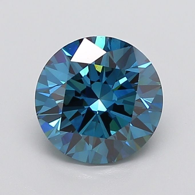 Loose Diamond - ROUND 4.0ct Fancy Vivid Blue VS2: Loose Diamond - ROUND 4.0ct Fancy Vivid Blue VS2 Source: This is a real non-mined Diamond that has been grown in a lab Shape: ROUND Carats: 4.0 Color: Fancy Vivid Blue Certification: IGI The Diamond D