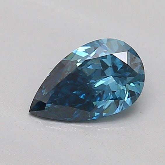 Loose Diamond - PEAR 0.23ct Fancy Vivid Blue VS1: Loose Diamond - PEAR 0.23ct Fancy Vivid Blue VS1 Source: This is a real non-mined Diamond that has been grown in a lab Shape: PEAR Carats: 0.23 Color: Fancy Vivid Blue Certification: IGI Video: