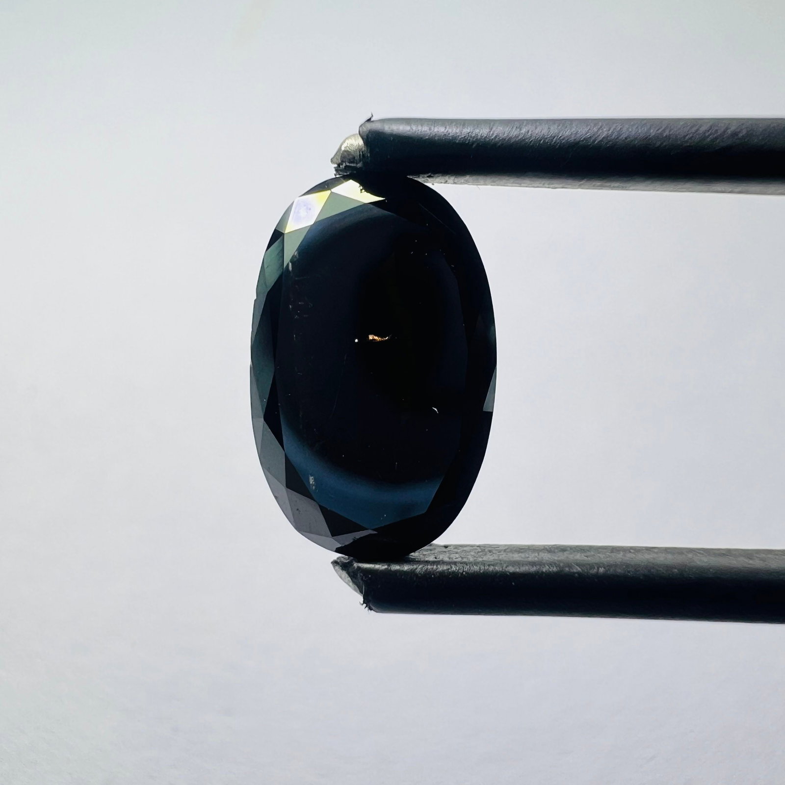 Loose Diamond - OVAL 2.32ct Black I1: Loose Diamond - OVAL 2.32ct Black I1 Source: This is a real non-mined Diamond that has been grown in a lab Shape: OVAL Carats: 2.32 Color: Black Certification: NONE The Diamond Depot Guarantee: All it
