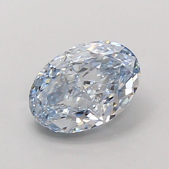 Loose Diamond - OVAL 1.0ct Fancy Intense Blue VVS2: Loose Diamond - OVAL 1.0ct Fancy Intense Blue VVS2 Source: This is a real non-mined Diamond that has been grown in a lab Shape: OVAL Carats: 1.0 Color: Fancy Intense Blue Certification: IGI Video: