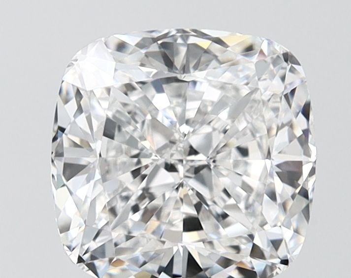 Loose Diamond - CUSHION MODIFIED 2.57ct E VVS1: Loose Diamond - CUSHION MODIFIED 2.57ct E VVS1 Source: This is a real non-mined Diamond that has been grown in a lab Shape: CUSHION MODIFIED Carats: 2.57 Color: E Clarity: VVS1 Certification: IGI Vide