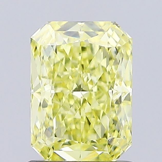 Loose Diamond - RADIANT 1.17ct Fancy Intense Yellow VS1: Loose Diamond - RADIANT 1.17ct Fancy Intense Yellow VS1 Source: This is a real non-mined Diamond that has been grown in a lab Shape: RADIANT Carats: 1.17 Color: Fancy Intense Yellow Certification: IGI