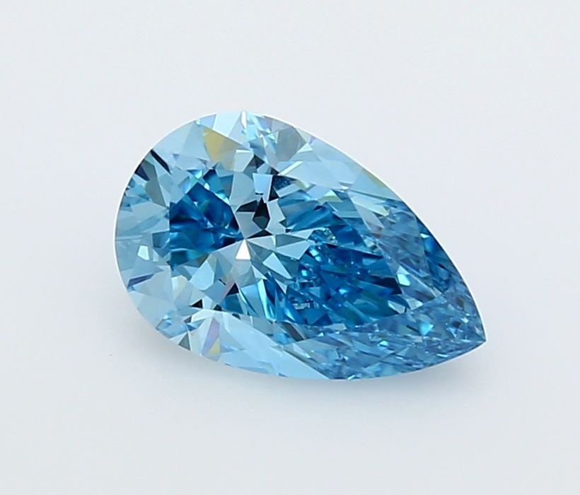 Loose Diamond - PEAR 1.64ct Fancy Vivid Blue VS2: Loose Diamond - PEAR 1.64ct Fancy Vivid Blue VS2 Source: This is a real non-mined Diamond that has been grown in a lab Shape: PEAR Carats: 1.64 Color: Fancy Vivid Blue Certification: IGI Video: Video