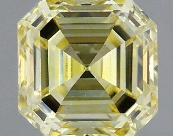 Loose Diamond - ASSCHER 1.05ct Fancy Intense Yellow VS1: Loose Diamond - ASSCHER 1.05ct Fancy Intense Yellow VS1 Source: This is a real non-mined Diamond that has been grown in a lab Shape: ASSCHER Carats: 1.05 Color: Fancy Intense Yellow Certification: IGI
