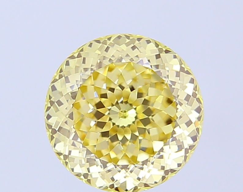 Loose Diamond - ROUND 3.09ct Fancy Light Yellow VS1: Loose Diamond - ROUND 3.09ct Fancy Light Yellow VS1 Source: This is a real non-mined Diamond that has been grown in a lab Shape: ROUND Carats: 3.09 Color: Fancy Light Yellow Certification: IGI Video: