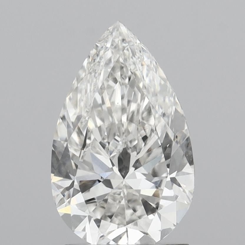 Loose Diamond - PEAR 2.0ct F VVS2: Loose Diamond - PEAR 2.0ct F VVS2 Source: This is a real non-mined Diamond that has been grown in a lab Shape: PEAR Carats: 2.0 Color: F Clarity: VVS2 Certification: IGI Video: