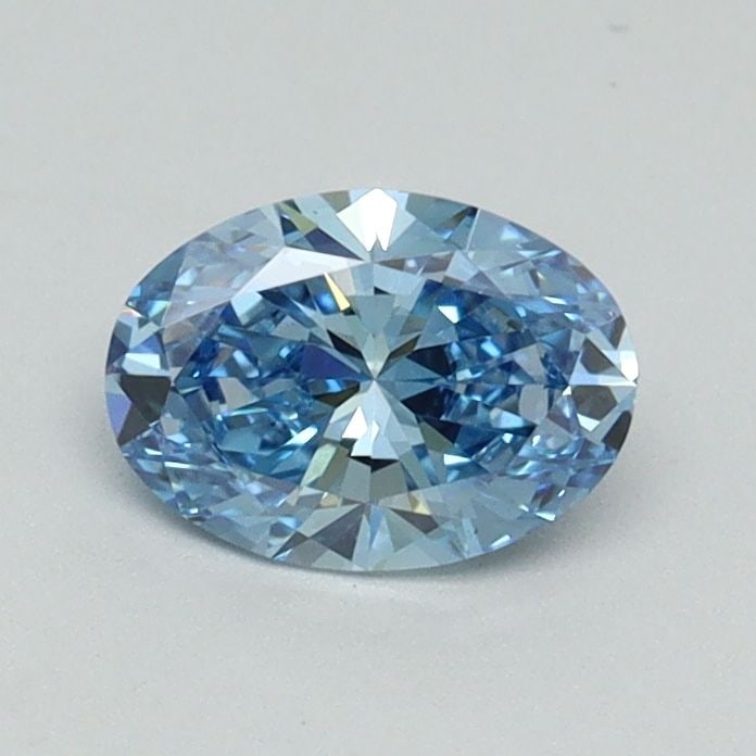 Loose Diamond - OVAL 0.55ct Fancy Vivid Blue VS1: Loose Diamond - OVAL 0.55ct Fancy Vivid Blue VS1 Source: This is a real non-mined Diamond that has been grown in a lab Shape: OVAL Carats: 0.55 Color: Fancy Vivid Blue Certification: IGI Video: