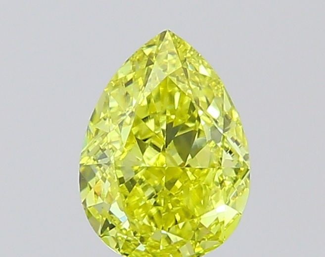 Loose Diamond - PEAR 1.02ct Fancy Vivid Yellow VS2: Loose Diamond - PEAR 1.02ct Fancy Vivid Yellow VS2 Source: This is a real non-mined Diamond that has been grown in a lab Shape: PEAR Carats: 1.02 Color: Fancy Vivid Yellow Certification: IGI The Diamo