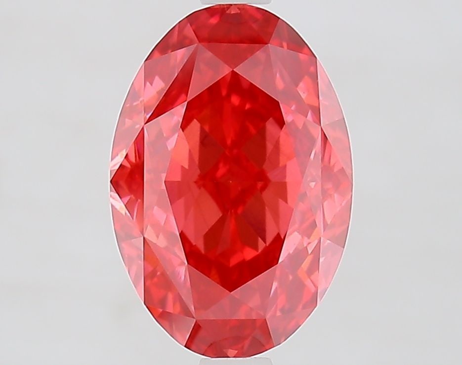 Loose Diamond - OVAL 2.61ct Fancy Vivid Pink VS2: Loose Diamond - OVAL 2.61ct Fancy Vivid Pink VS2 Source: This is a real non-mined Diamond that has been grown in a lab Shape: OVAL Carats: 2.61 Color: Fancy Vivid Pink Certification: IGI Video: