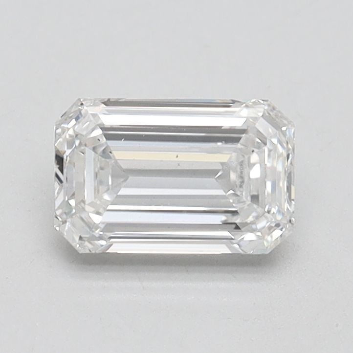 Loose Diamond - EMERALD 0.8ct F VS2: Loose Diamond - EMERALD 0.8ct F VS2 Source: This is a real non-mined Diamond that has been grown in a lab Shape: EMERALD Carats: 0.8 Color: F Clarity: VS2 Certification: IGI Video: