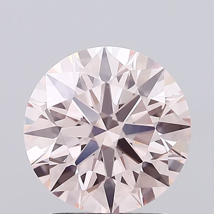 Ideal Loose Diamond - ROUND 2.04ct Fancy Pink VS1: Ideal Loose Diamond - ROUND 2.04ct Fancy Pink VS1 Source: This is a real non-mined Diamond that has been grown in a lab Shape: ROUND Carats: 2.04 Color: Fancy Pink Certification: IGI Video: Video