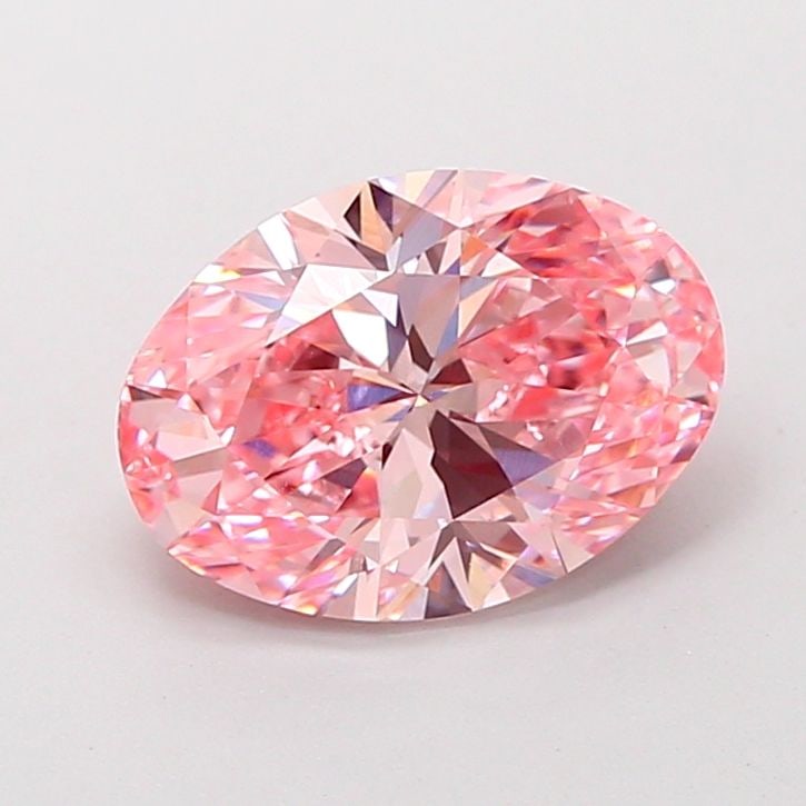 Loose Diamond - OVAL 3.0ct Fancy Vivid Pink VVS2: Loose Diamond - OVAL 3.0ct Fancy Vivid Pink VVS2 Source: This is a real non-mined Diamond that has been grown in a lab Shape: OVAL Carats: 3.0 Color: Fancy Vivid Pink Certification: IGI Video: