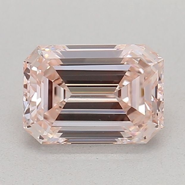 Loose Diamond - EMERALD 0.5ct Fancy Pink VS1: Loose Diamond - EMERALD 0.5ct Fancy Pink VS1 Source: This is a real non-mined Diamond that has been grown in a lab Shape: EMERALD Carats: 0.5 Color: Fancy Pink Certification: IGI Video: