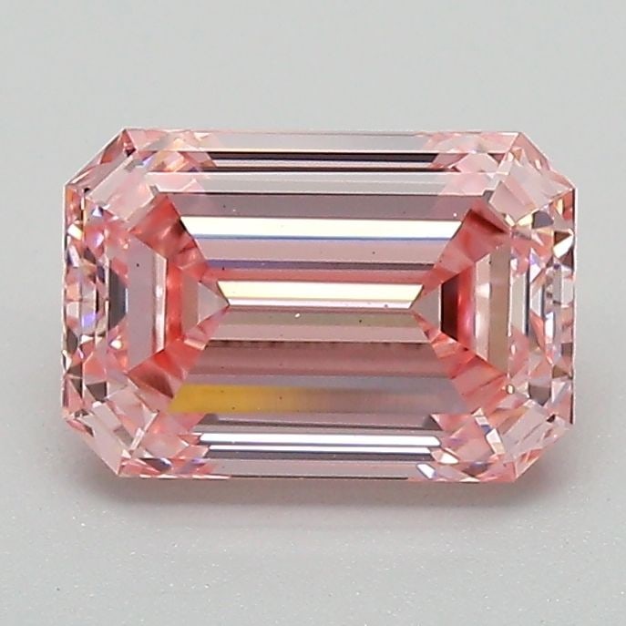 Loose Diamond - EMERALD 1.53ct Fancy Intense Pink VS1: Loose Diamond - EMERALD 1.53ct Fancy Intense Pink VS1 Source: This is a real non-mined Diamond that has been grown in a lab Shape: EMERALD Carats: 1.53 Color: Fancy Intense Pink Certification: IGI Vid
