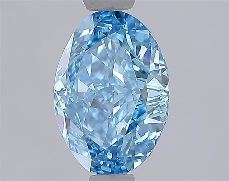Loose Diamond - OVAL 1.65ct Fancy Vivid Blue VS2: Loose Diamond - OVAL 1.65ct Fancy Vivid Blue VS2 Source: This is a real non-mined Diamond that has been grown in a lab Shape: OVAL Carats: 1.65 Color: Fancy Vivid Blue Certification: IGI Video:
