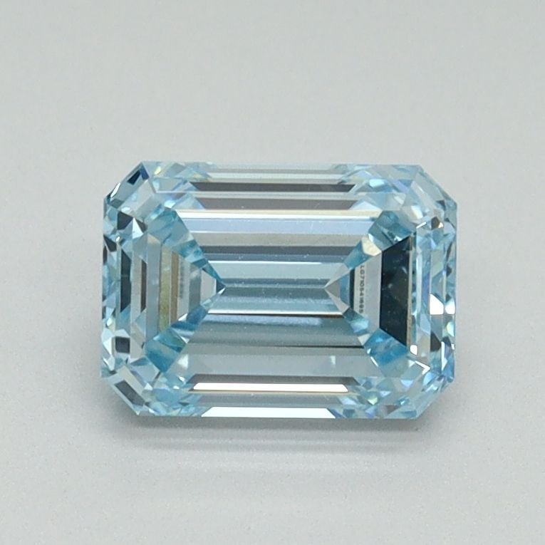 Loose Diamond - EMERALD 1.02ct Fancy Intense Blue VVS2: Loose Diamond - EMERALD 1.02ct Fancy Intense Blue VVS2 Source: This is a real non-mined Diamond that has been grown in a lab Shape: EMERALD Carats: 1.02 Color: Fancy Intense Blue Certification: IGI Vi