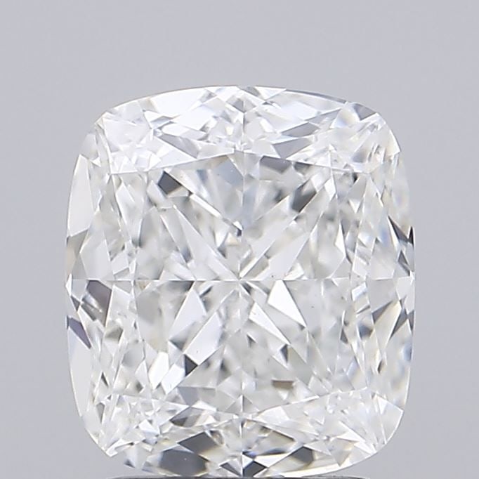 Loose Diamond - CUSHION BRILLIANT 2.02ct E VS1: Loose Diamond - CUSHION BRILLIANT 2.02ct E VS1 Source: This is a real non-mined Diamond that has been grown in a lab Shape: CUSHION BRILLIANT Carats: 2.02 Color: E Clarity: VS1 Certification: IGI Vide
