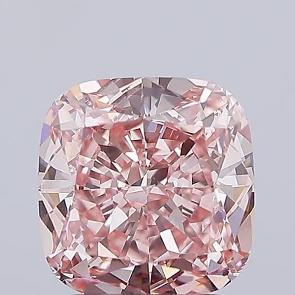 Loose Diamond - CUSHION MODIFIED 3.27ct Fancy Intense Pink VS1: Loose Diamond - CUSHION MODIFIED 3.27ct Fancy Intense Pink VS1 Source: This is a real non-mined Diamond that has been grown in a lab Shape: CUSHION MODIFIED Carats: 3.27 Color: Fancy Intense Pink Cert