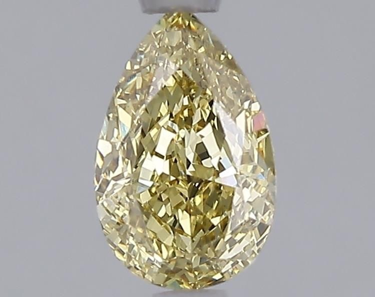 Loose Diamond - PEAR 1.04ct Fancy Intense Yellow VVS2: Loose Diamond - PEAR 1.04ct Fancy Intense Yellow VVS2 Source: This is a real non-mined Diamond that has been grown in a lab Shape: PEAR Carats: 1.04 Color: Fancy Intense Yellow Certification: IGI Vide
