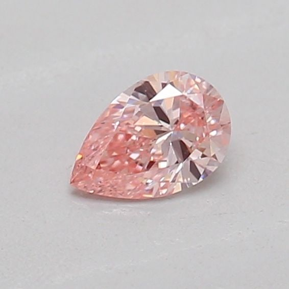 Loose Diamond - PEAR 0.14ct Fancy Vivid Pink VVS2: Loose Diamond - PEAR 0.14ct Fancy Vivid Pink VVS2 Source: This is a real non-mined Diamond that has been grown in a lab Shape: PEAR Carats: 0.14 Color: Fancy Vivid Pink Certification: IGI The Diamond 