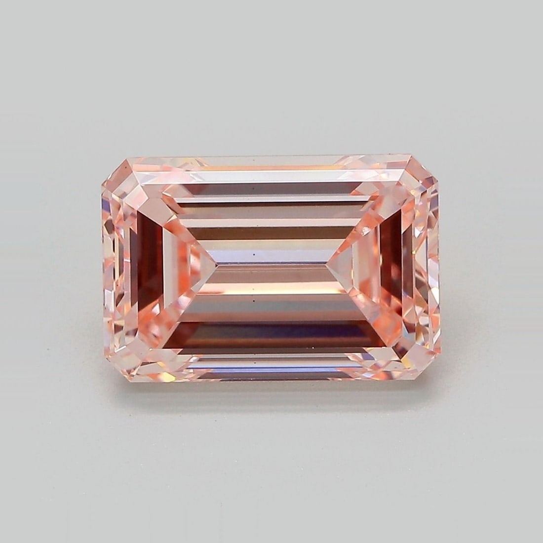 Loose Diamond - EMERALD 5.58ct Fancy Intense Pink VS1: Loose Diamond - EMERALD 5.58ct Fancy Intense Pink VS1 Source: This is a real non-mined Diamond that has been grown in a lab Shape: EMERALD Carats: 5.58 Color: Fancy Intense Pink Certification: IGI Vid