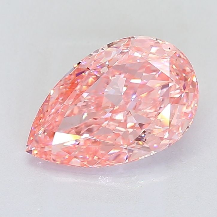 Loose Diamond - PEAR 4.16ct Fancy Vivid Pink VS2: Loose Diamond - PEAR 4.16ct Fancy Vivid Pink VS2 Source: This is a real non-mined Diamond that has been grown in a lab Shape: PEAR Carats: 4.16 Color: Fancy Vivid Pink Certification: IGI Video: