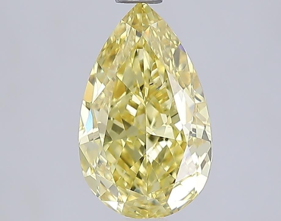 Loose Diamond - PEAR 2.04ct Fancy Intense Yellow VVS2: Loose Diamond - PEAR 2.04ct Fancy Intense Yellow VVS2 Source: This is a real non-mined Diamond that has been grown in a lab Shape: PEAR Carats: 2.04 Color: Fancy Intense Yellow Certification: IGI Vide