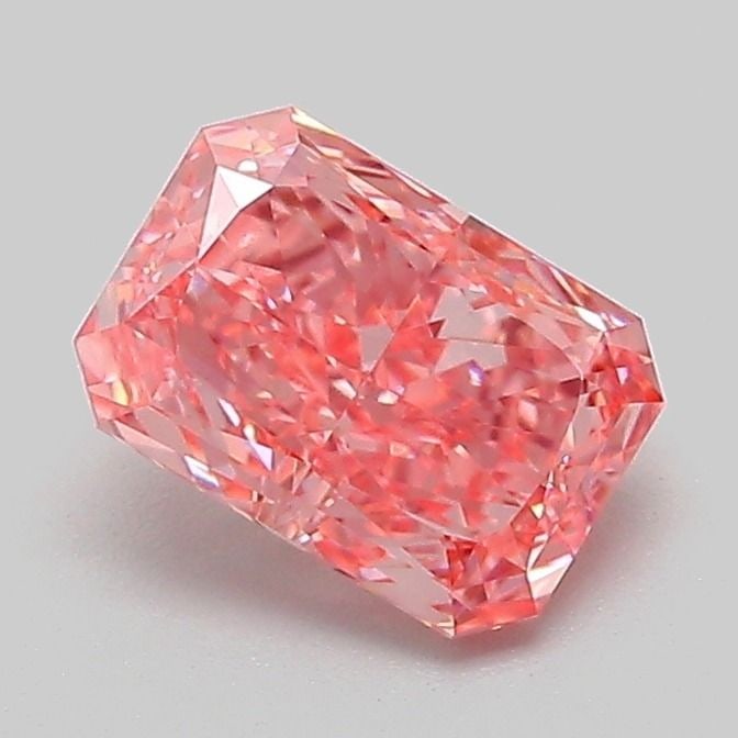 Loose Diamond - RADIANT 1.06ct Fancy Vivid Pink VVS2: Loose Diamond - RADIANT 1.06ct Fancy Vivid Pink VVS2 Source: This is a real non-mined Diamond that has been grown in a lab Shape: RADIANT Carats: 1.06 Color: Fancy Vivid Pink Certification: IGI Video: