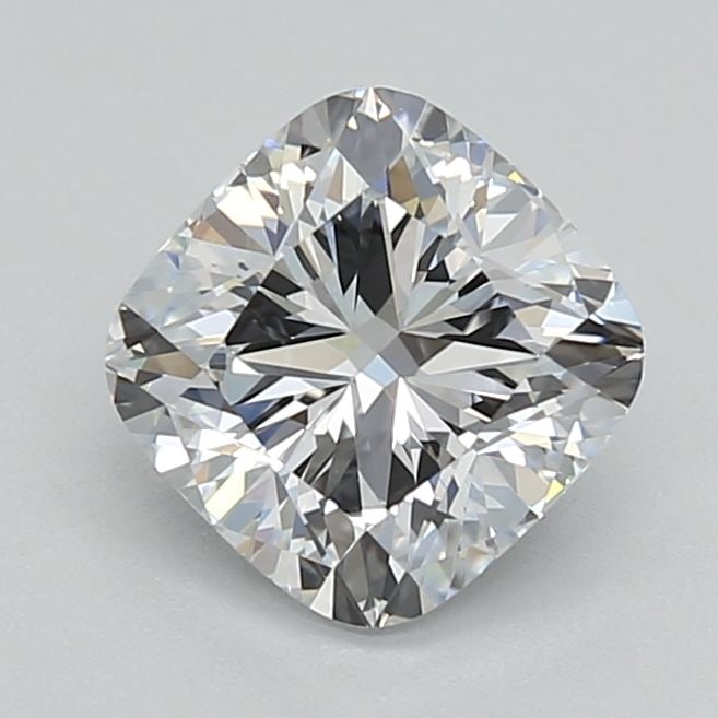 Loose Diamond - CUSHION MODIFIED 1.29ct E VVS2: Loose Diamond - CUSHION MODIFIED 1.29ct E VVS2 Source: This is a real non-mined Diamond that has been grown in a lab Shape: CUSHION MODIFIED Carats: 1.29 Color: E Clarity: VVS2 Certification: IGI Vide