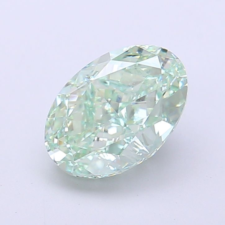Loose Diamond - OVAL 2.04ct Fancy Vivid Green VS1: Loose Diamond - OVAL 2.04ct Fancy Vivid Green VS1 Source: This is a real non-mined Diamond that has been grown in a lab Shape: OVAL Carats: 2.04 Color: Fancy Vivid Green Certification: IGI Video: