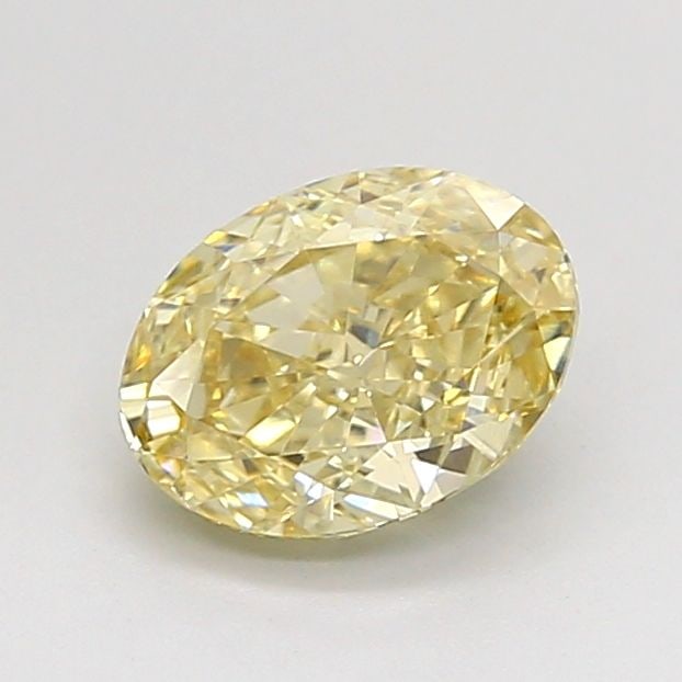 Loose Diamond - OVAL 1.09ct Fancy Yellow VS2: Loose Diamond - OVAL 1.09ct Fancy Yellow VS2 Source: This is a real non-mined Diamond that has been grown in a lab Shape: OVAL Carats: 1.09 Color: Fancy Yellow Certification: IGI Video: