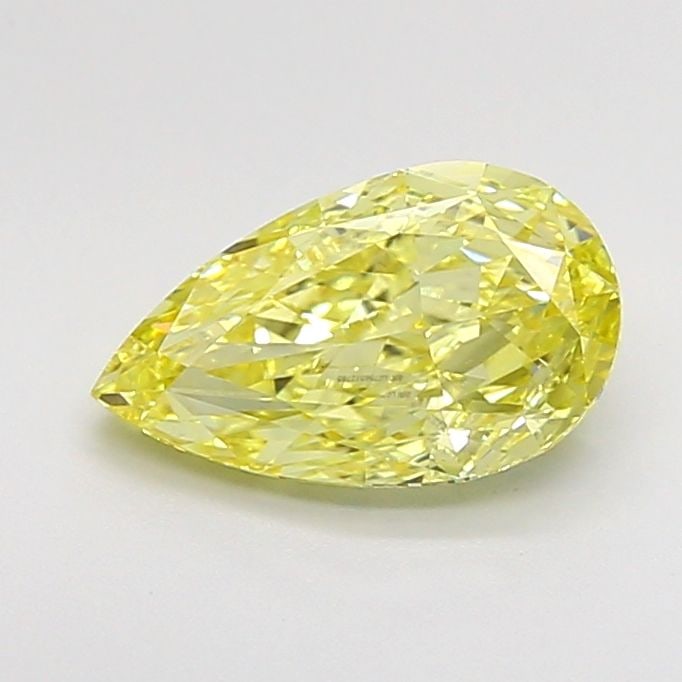 Loose Diamond - PEAR 1.59ct Fancy Intense Yellow VVS2: Loose Diamond - PEAR 1.59ct Fancy Intense Yellow VVS2 Source: This is a real non-mined Diamond that has been grown in a lab Shape: PEAR Carats: 1.59 Color: Fancy Intense Yellow Certification: IGI Vide